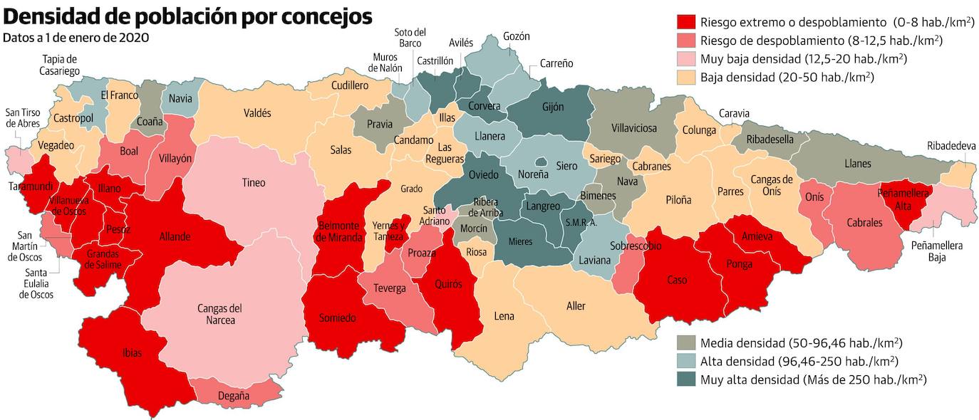 Un solitario vecino en Ponticiella, en el concejo de Villayón. 