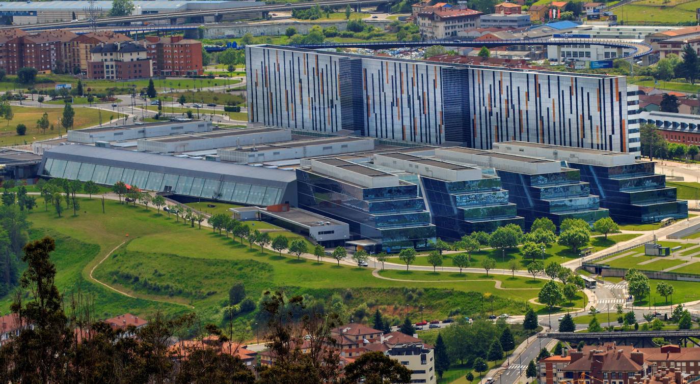 Hospital Universitario Central de Asturias (HUCA), en Oviedo