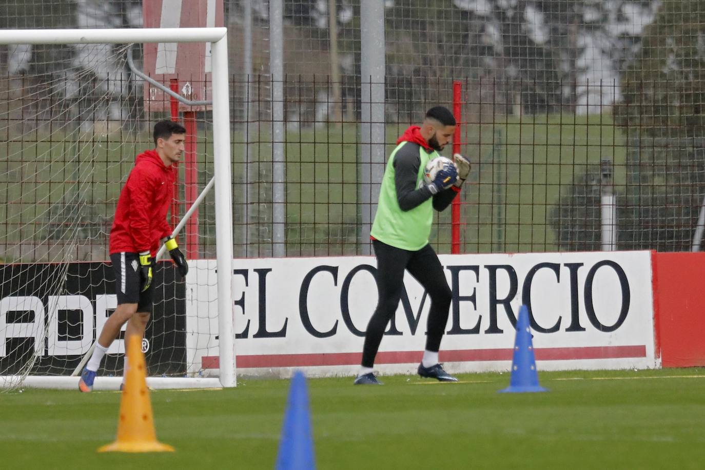 Fotos: Entrenamiento del Sporting (02-02-2021)