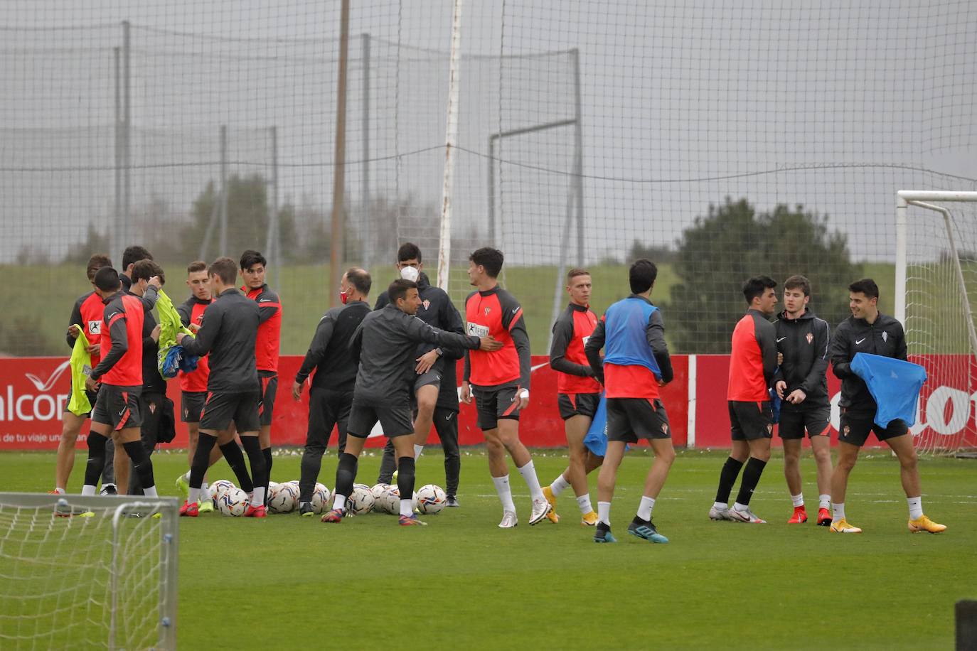 Fotos: Entrenamiento del Sporting (02-02-2021)