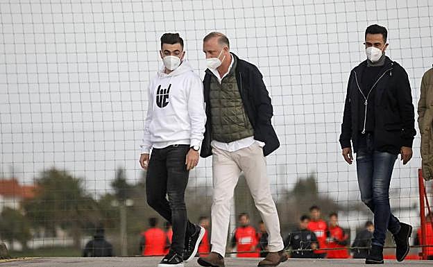 Imagen. Víctor Campuzano ya está en Gijón