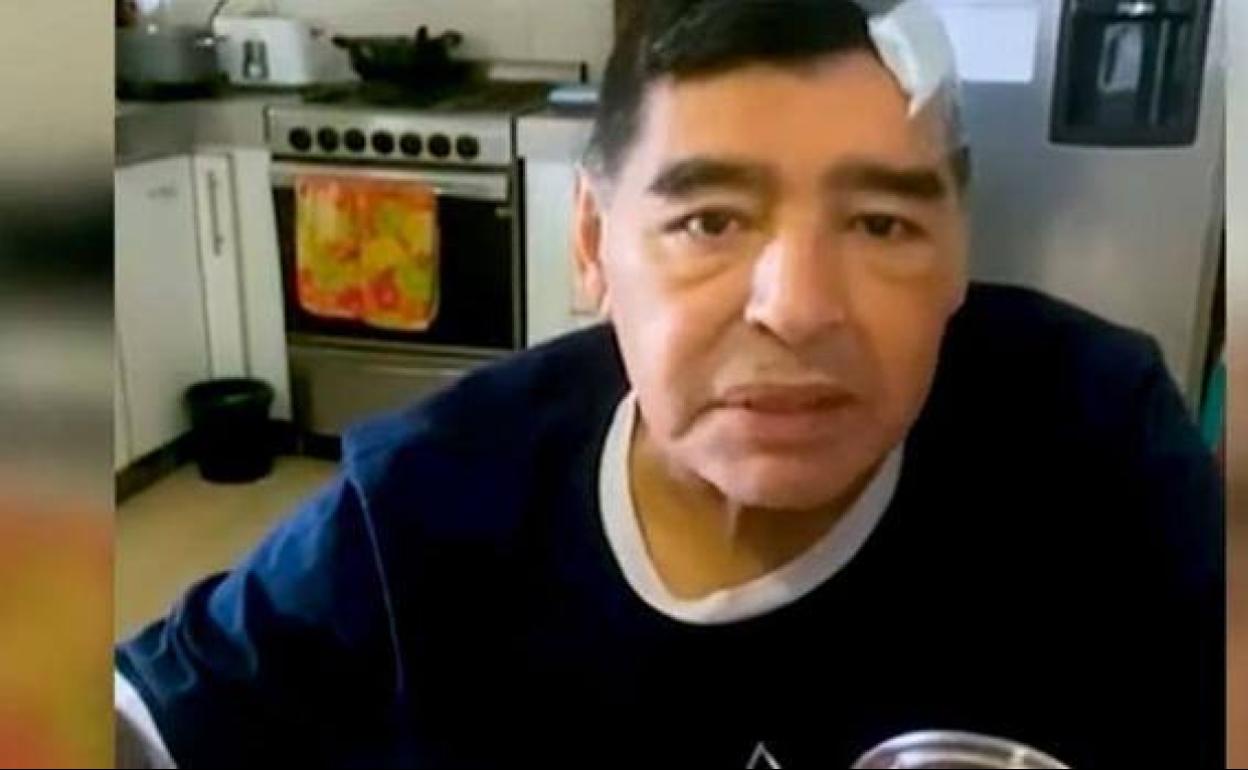 Salen a la luz las últimas imágenes de Maradona