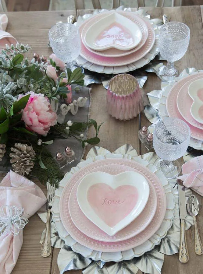 Fotos: Las mejores ideas para decorar la mesa este San Valentín