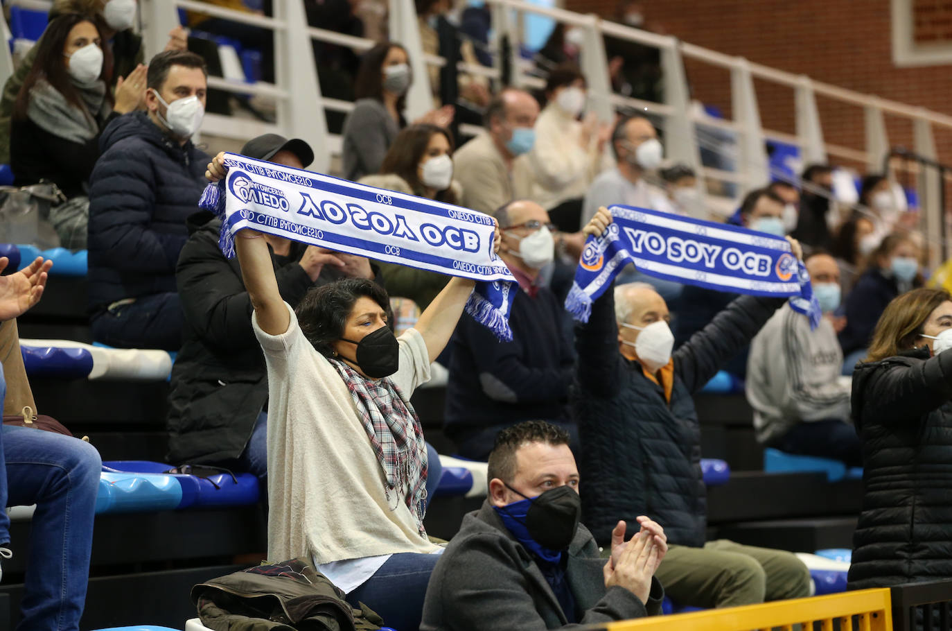 Fotos: El Liberbank Oviedo Baloncesto - Cáceres, en imágenes