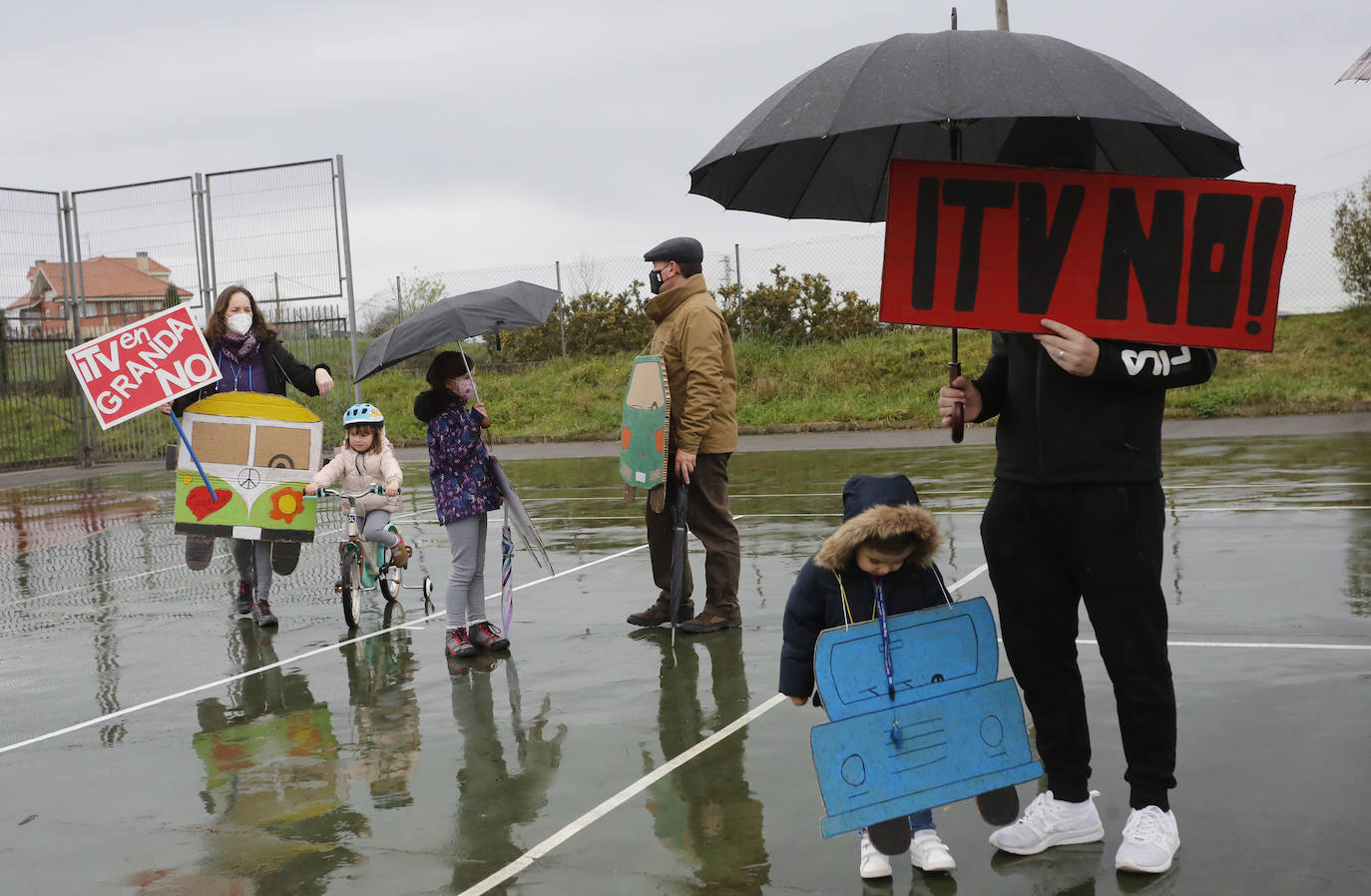 Protesta vecinal contra el proyecto previsto para este verano porque «es evidente que la parroquia no está preparada para una infraestructura tan grande»