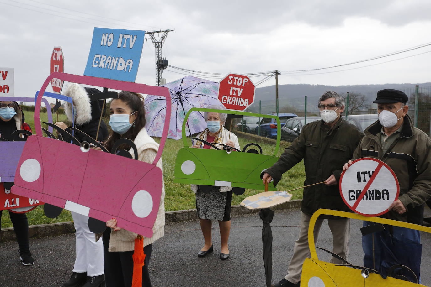 Protesta vecinal contra el proyecto previsto para este verano porque «es evidente que la parroquia no está preparada para una infraestructura tan grande»