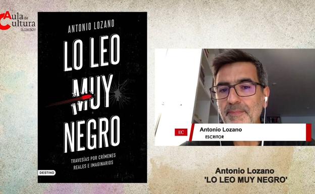 En directo: Antonio Lozano presenta su libro 'Lo leo muy negro' en el Aula de Cultura