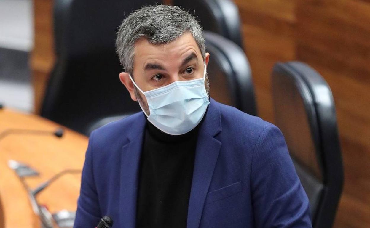 El consejero de de Medio Rural y Cohesión Territorial, Alejandro Calvo 