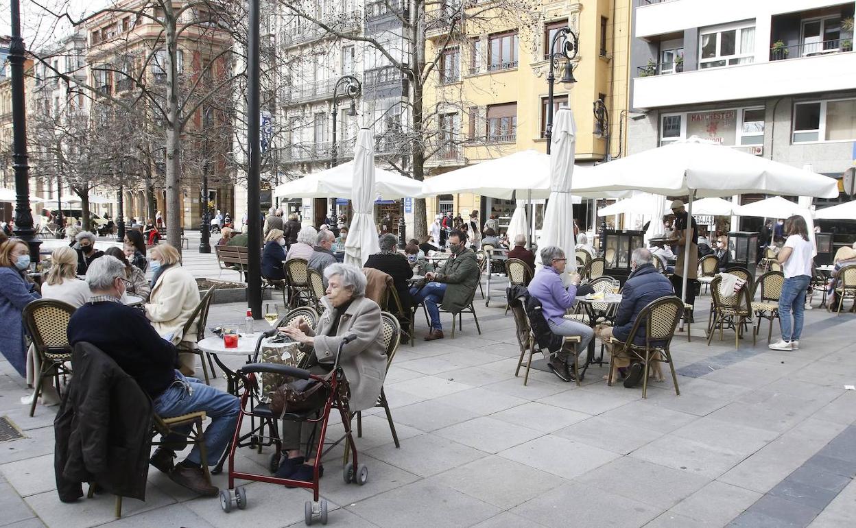 Terraza en Begoña, Gijón