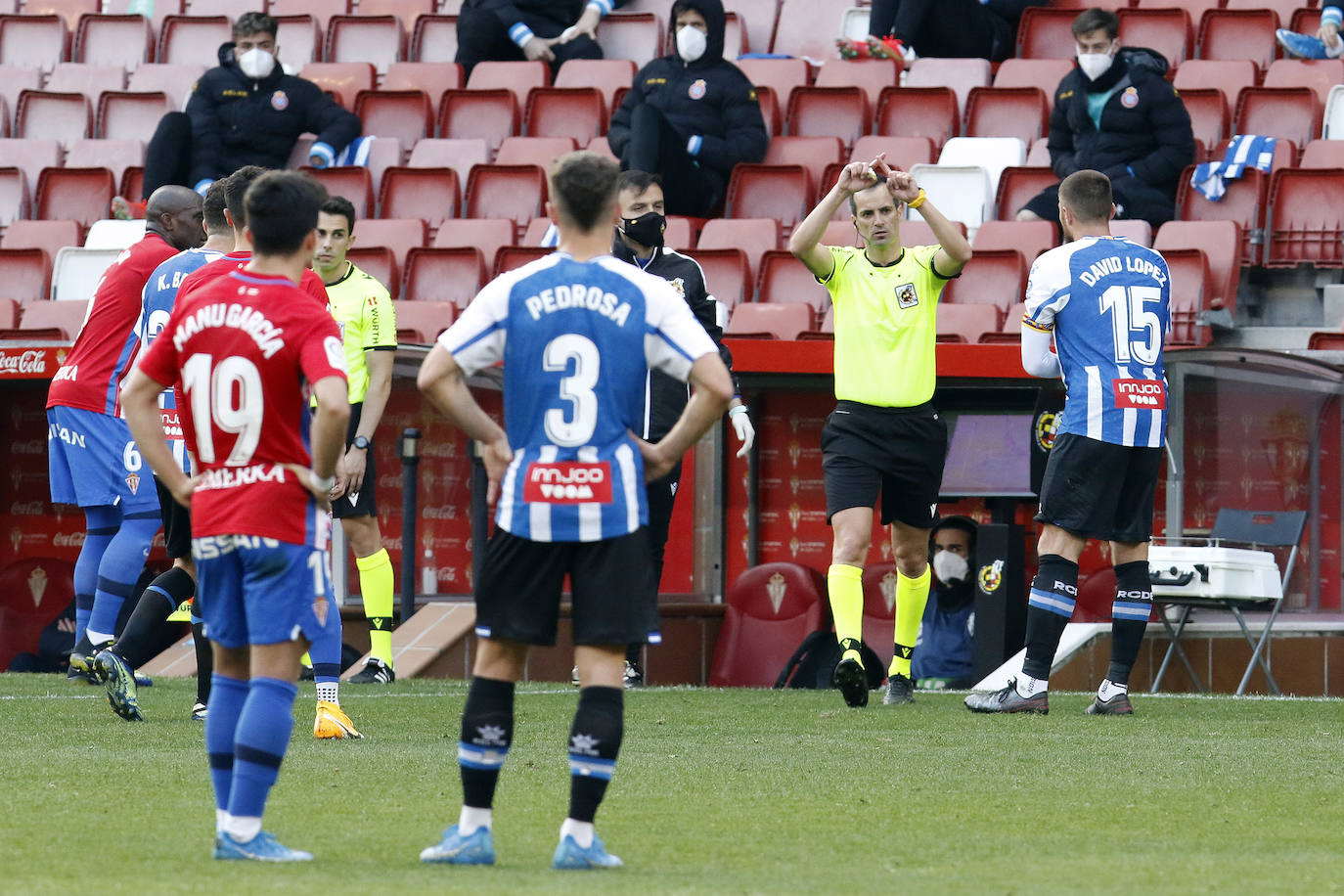 El Sporting suma un punto ante el gran candidato al ascenso esta temporada y sigue invicto en su estadio