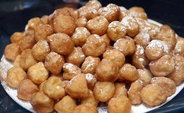 Buñuelos de manzana 