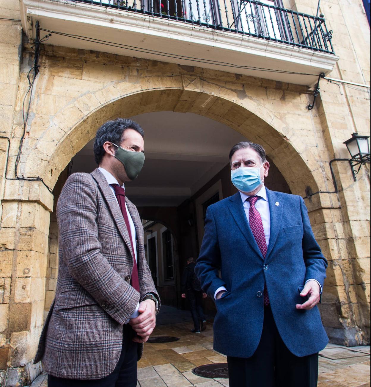 Ignacio Cuesta y Alfredo Canteli