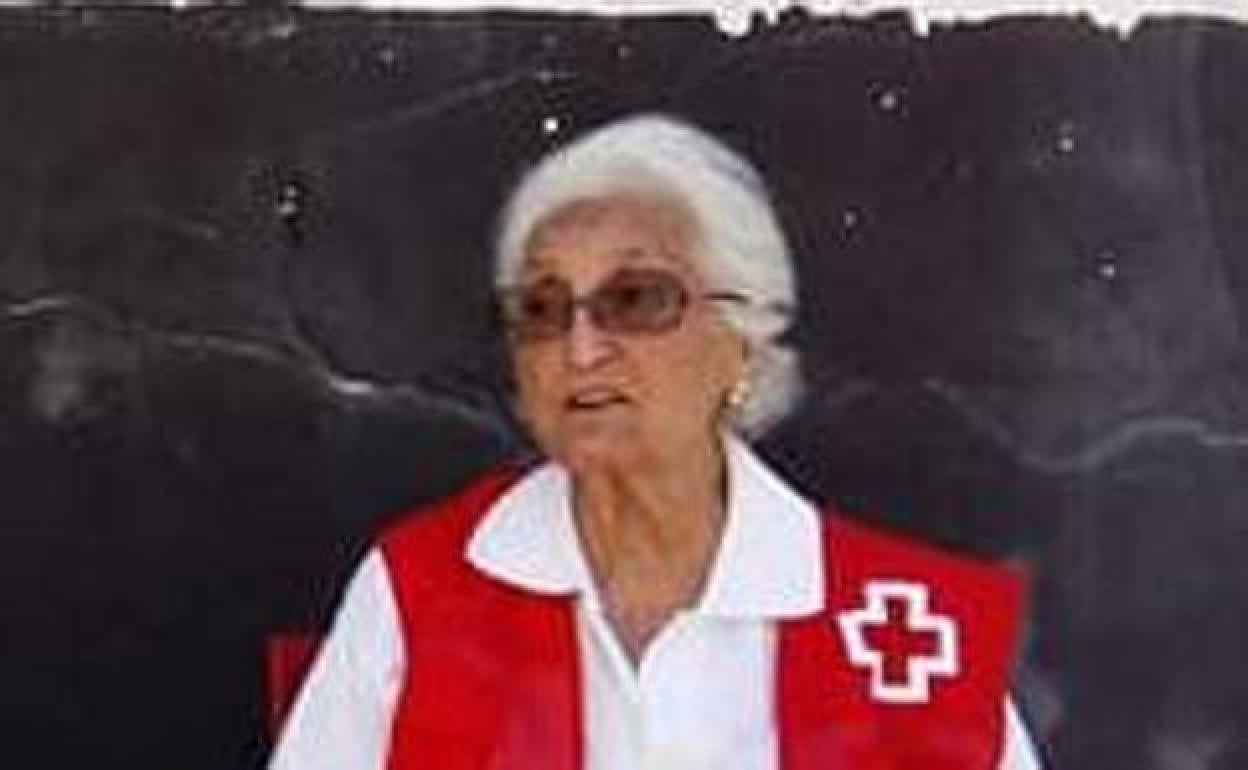 Otilia Fernández, histórica voluntaria de Cruz Roja de Gozón, fallece a los 85 años