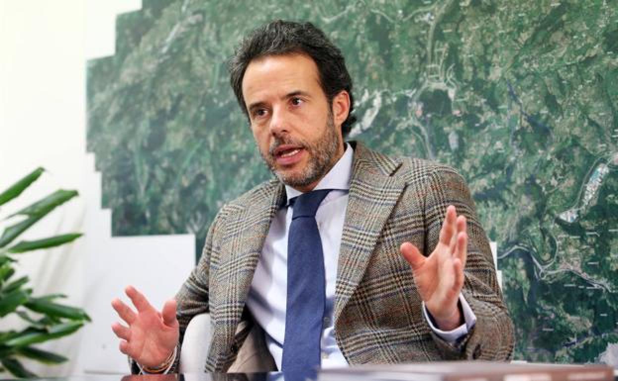 El coordinador de Ciudadanos Asturias y vicealcalde de Ovied,o Nacho Cuesta. 