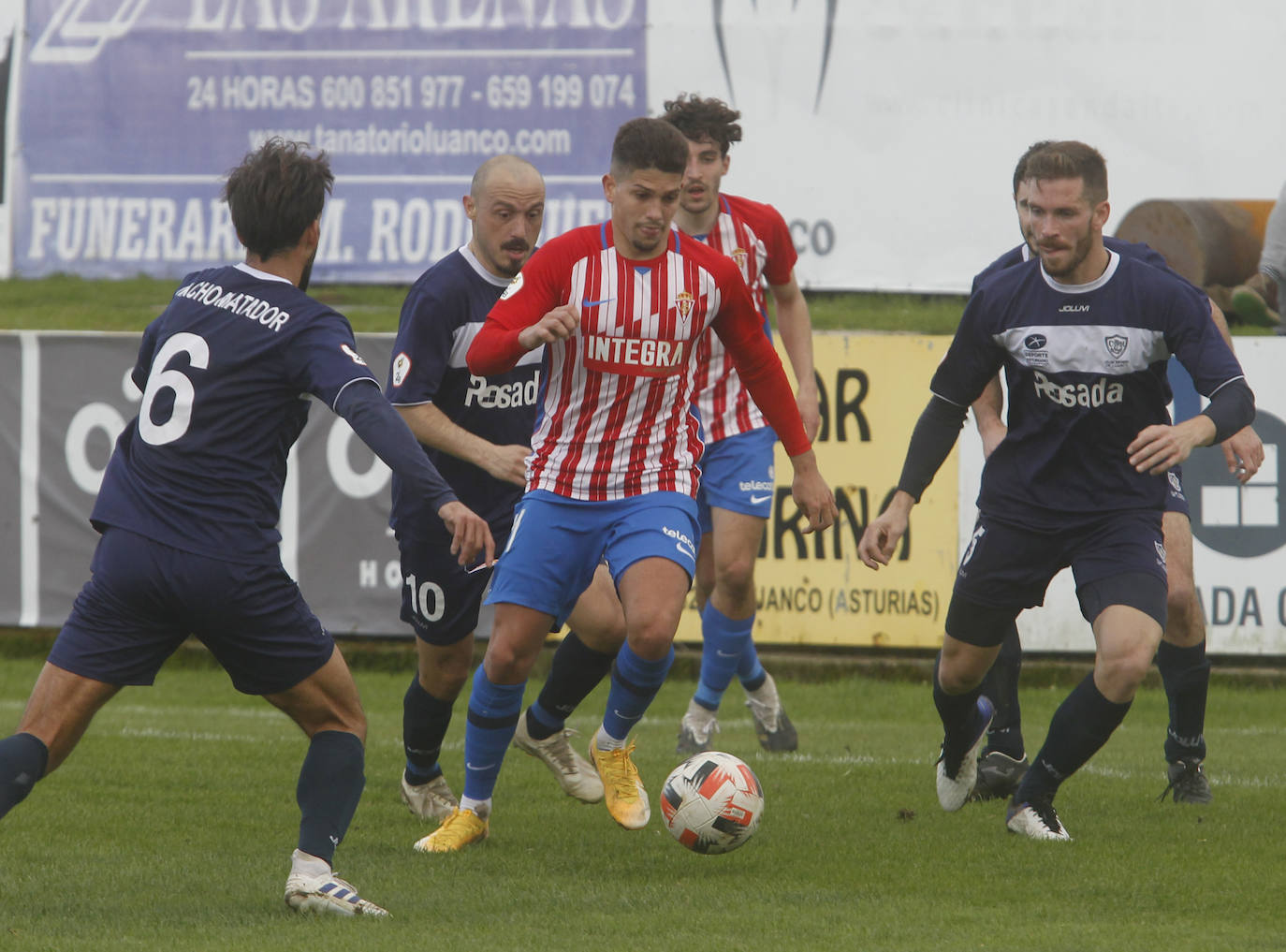 Fotos: Las mejores jugadas del Marino - Sporting B