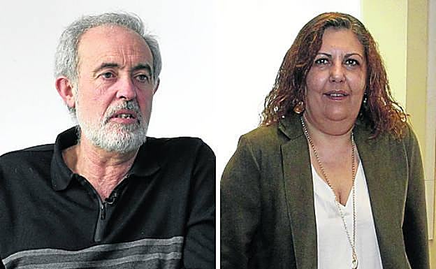 Manuel Cañete y Marina Pineda. En el vídeo, la intervención de Marina Pineda.