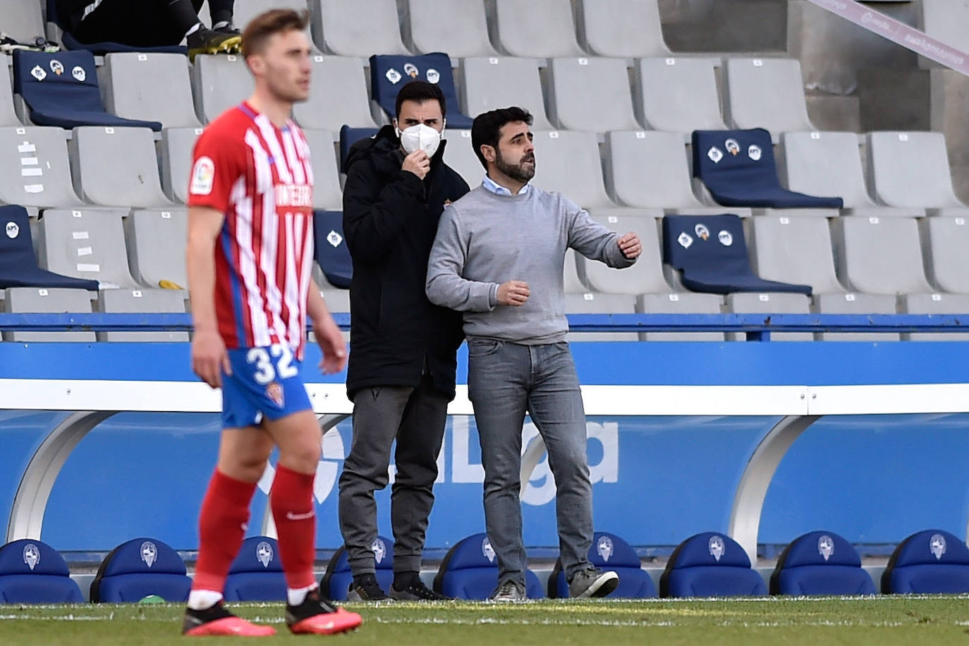 Fotos: Sabadell 1-1 Sporting, en imágenes