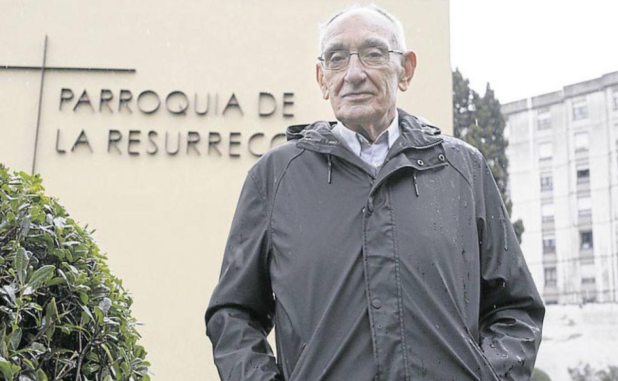 Silverio Rodríguez Zapico, párroco del templo de La Resurrección