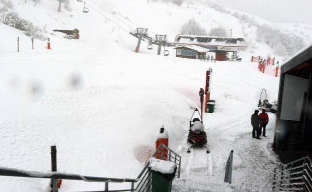 La estación de Fuentes de Invierno 