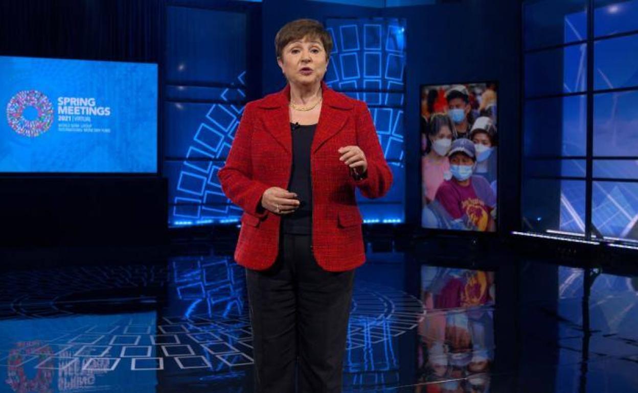 La directora gerente del FMI, Kristalina Georgieva.