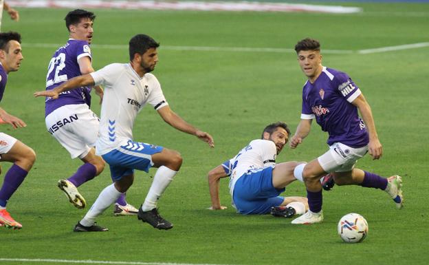 Imagen. Las mejores imágenes del Tenerife - Sporting