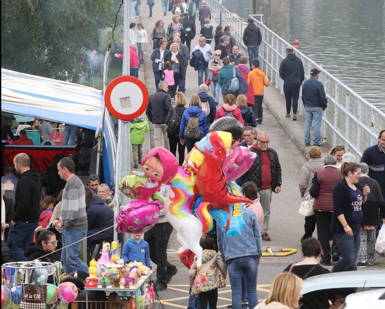 Celebración de la Jira en el embalse de Trasona el 1 de mayo de 2019. 