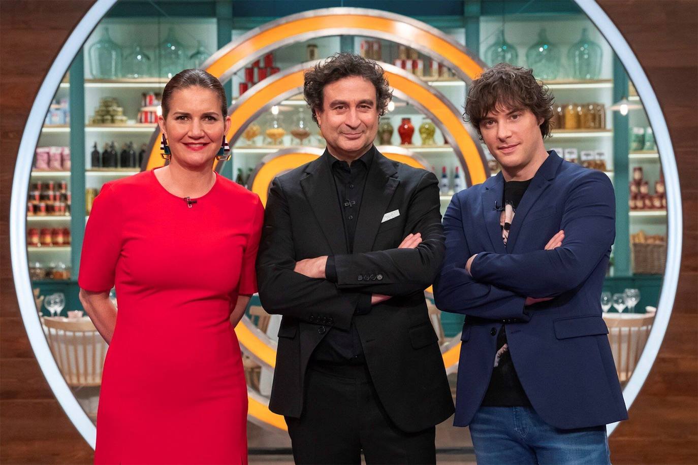 Samantha Vallejo-Nágera, Pepe Rodríguez y Jordi Cruz, jueces de 'Masterchef'