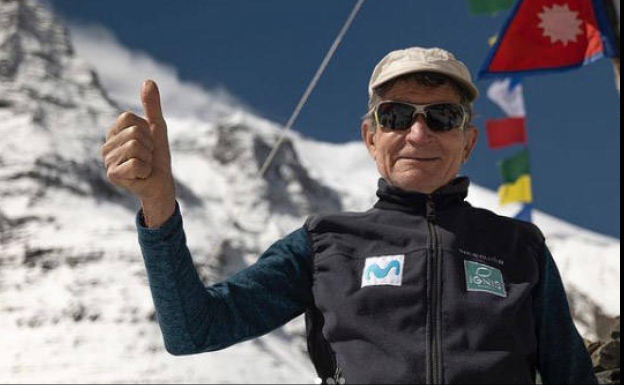 Carlos Soria: «Quiero subir al Dhaulagiri para demostrar que los mayores tenemos muchas ganas de vivir»