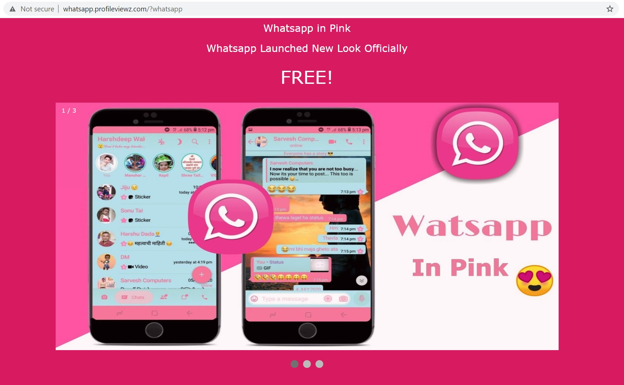 WhatsApp Pink: la aplicación 'trampa' que instalará un virus en tu móvil