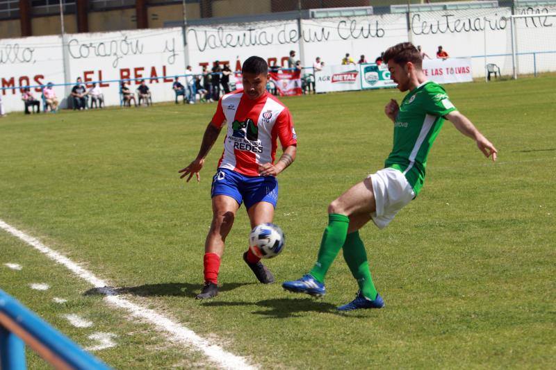 Una jugada del partido disputado en Las Tolvas. 