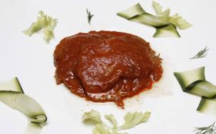 Redondo de ternera con crema de patata