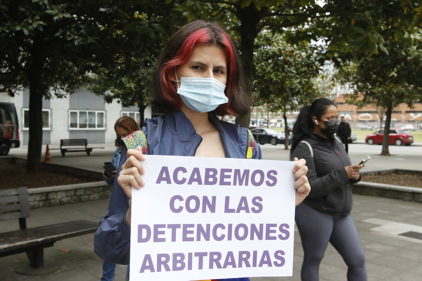 Nicolás Guerrero, que vivía en Gijón desde 2017 con su mujer Yeardeli y su hija Emily, falleció el lunes en las protestas populares de Colombia. 