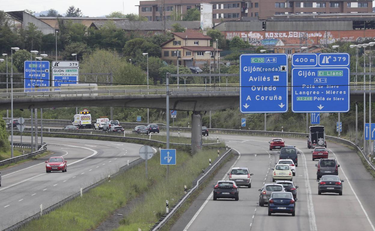 Una autopista de Asturias 