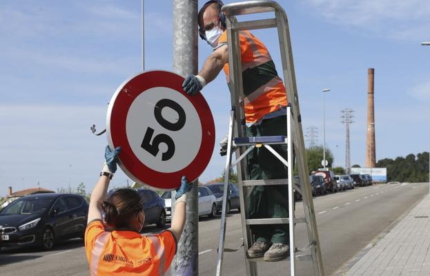 El límite de velocidad a 30 por hora alcanzará al 90% de las calles y carreteras de Gijón