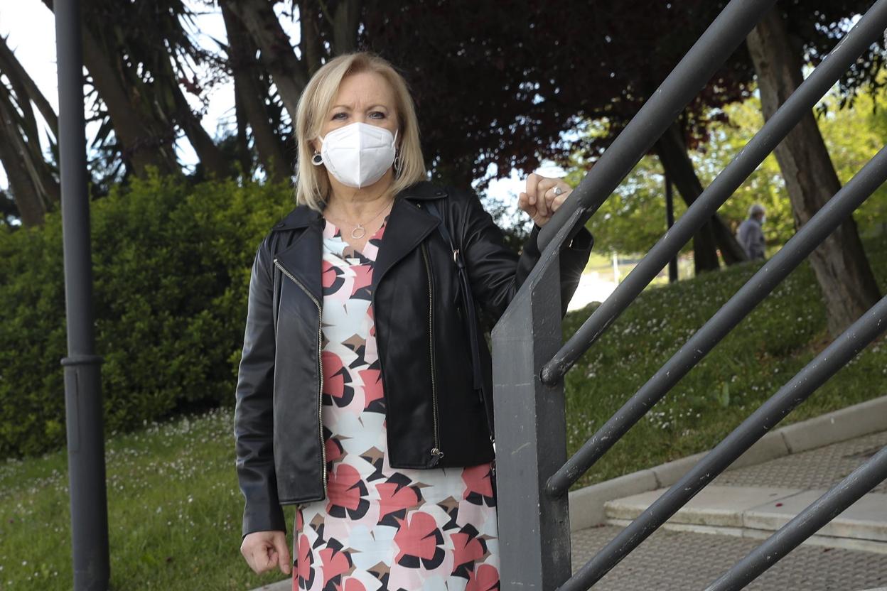 Julia Gargantiel, supervisora de enfermería de la séptima planta impar los últimos catorce años en el Hospital de Cabueñes. 