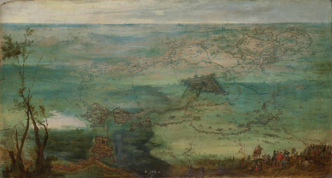 Peter Snayer, 'Vista del Sitio de Breda' (segundo tercio del siglo XVII)