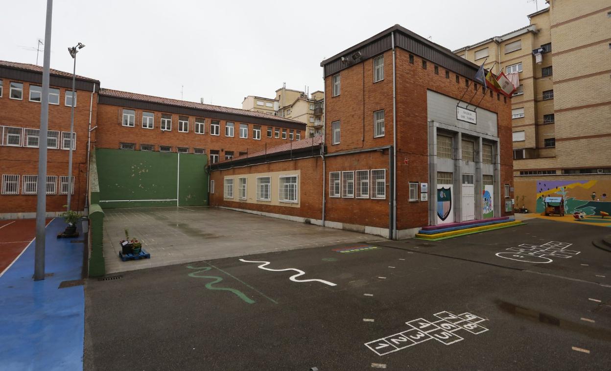 Colegio Los Campos, junto al que se prevé una escuela infantil. 
