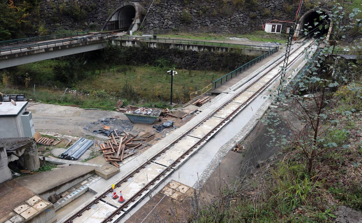 Obras de la Variante de Pajares 