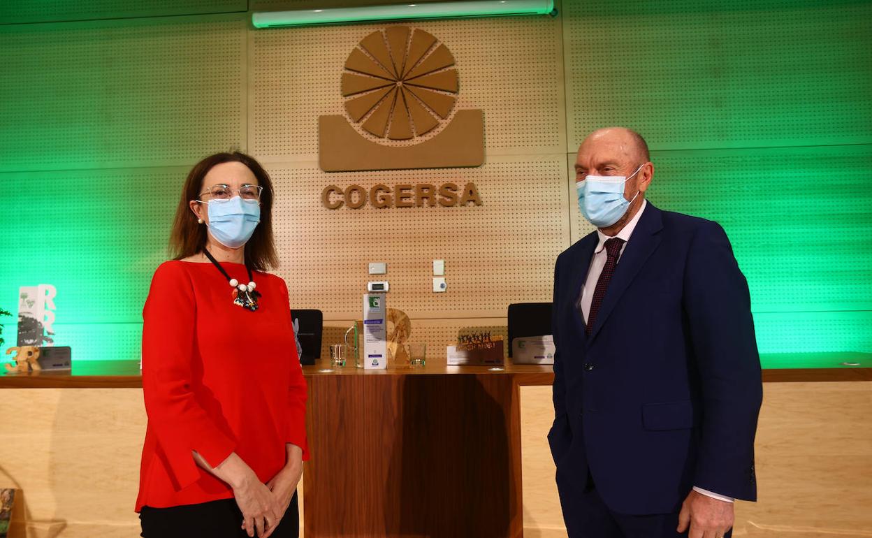 Paz Orviz y Juan Cofiño.