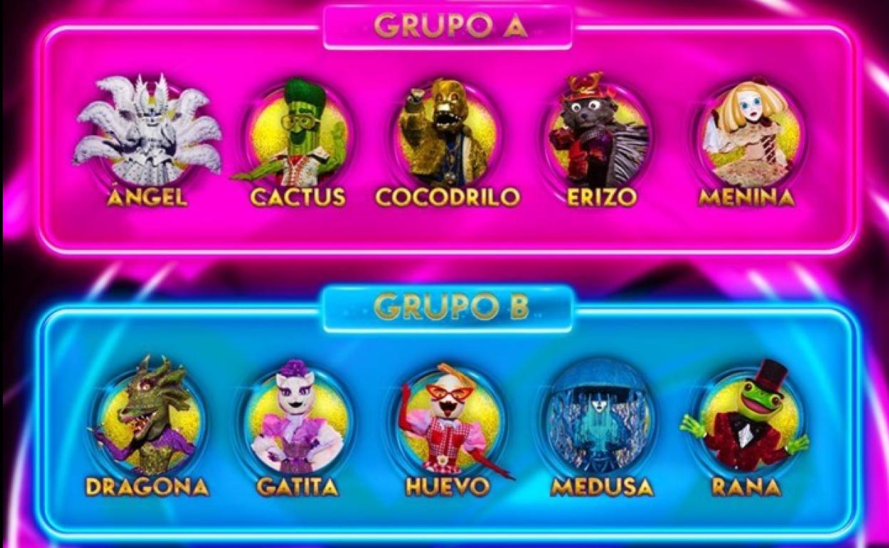 Presentación de las nuevas máscaras de 'Mask Singer'. 