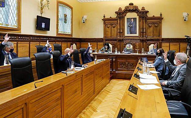 Pleno del Ayuntamiento de Gijón.