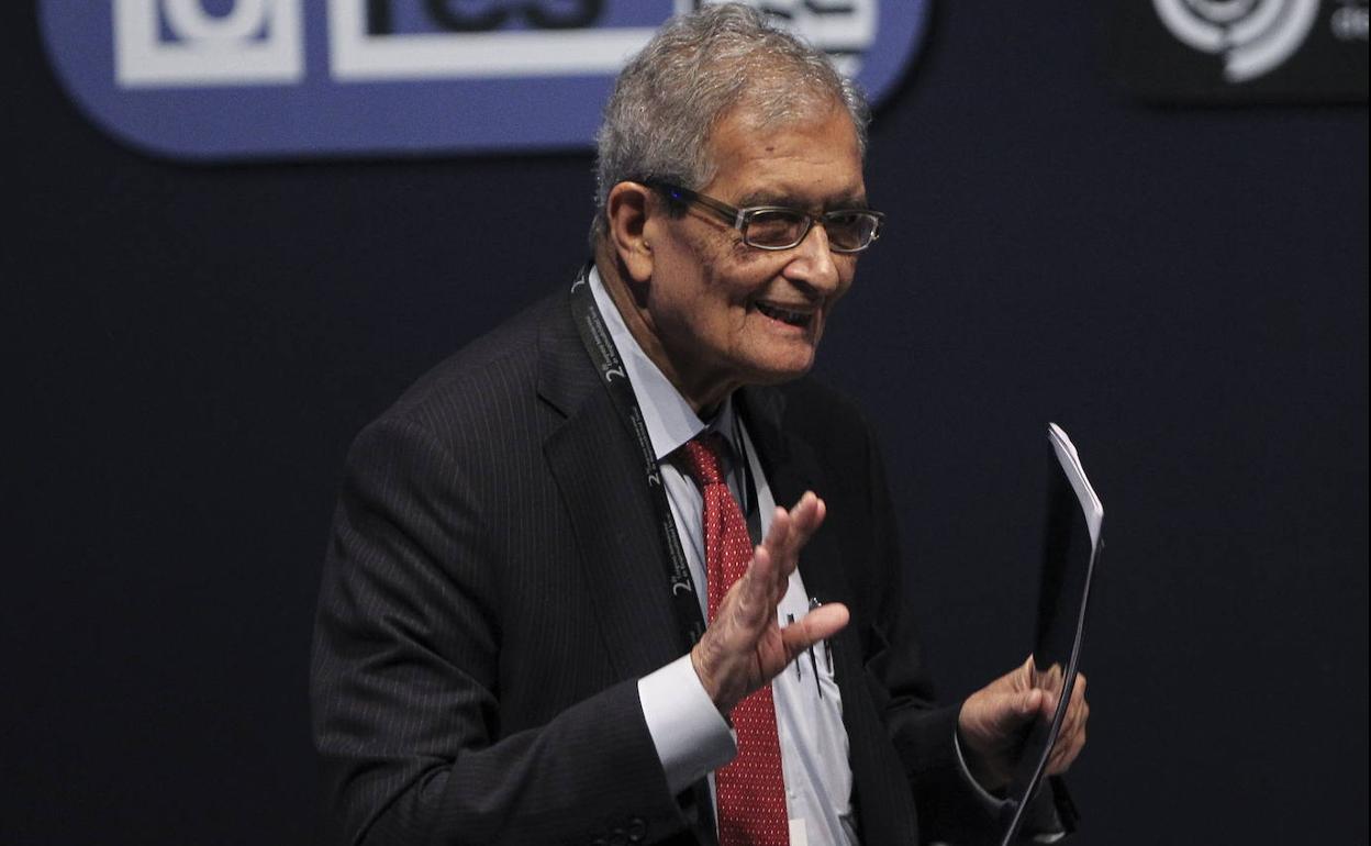 El economista indio Amartya Sen