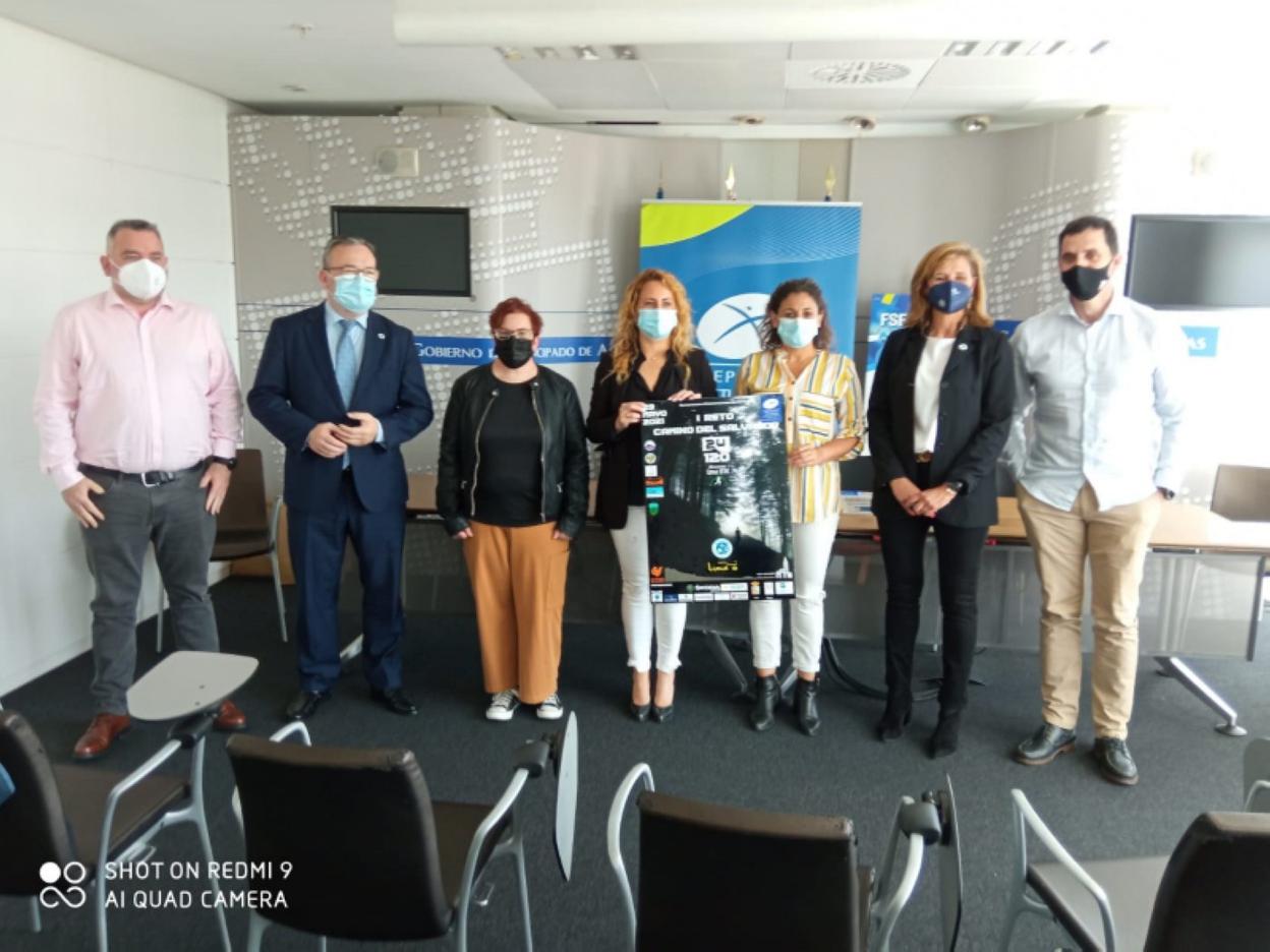 Un momento de la presentación de la prueba. 