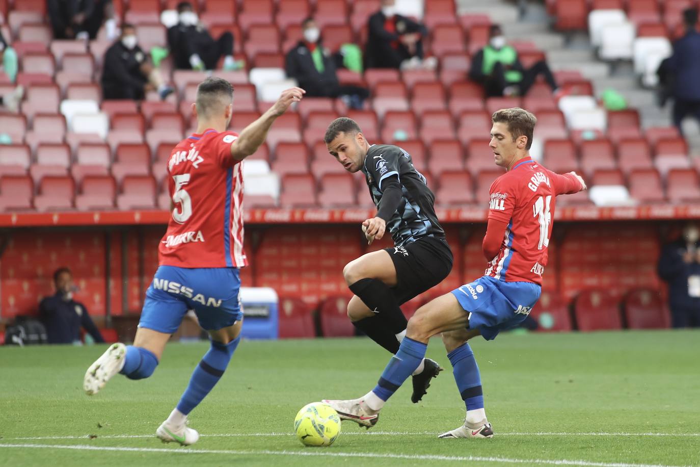 Fotos: Las mejores jugadas del Sporting - Almería