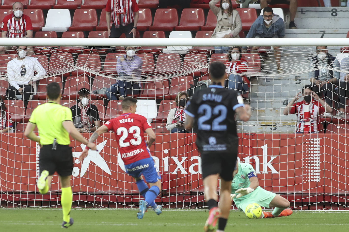 Fotos: Las mejores jugadas del Sporting - Almería