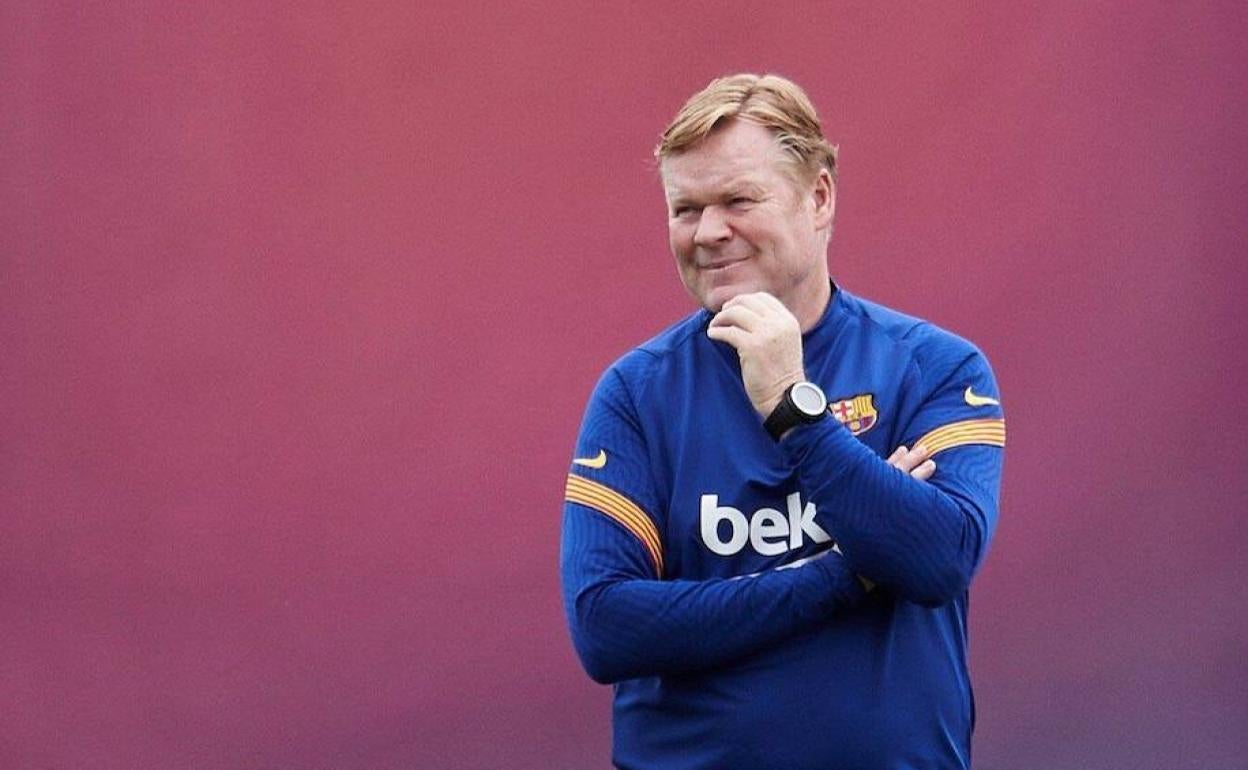 Ronald Koeman sigue sin conocer su futuro. 