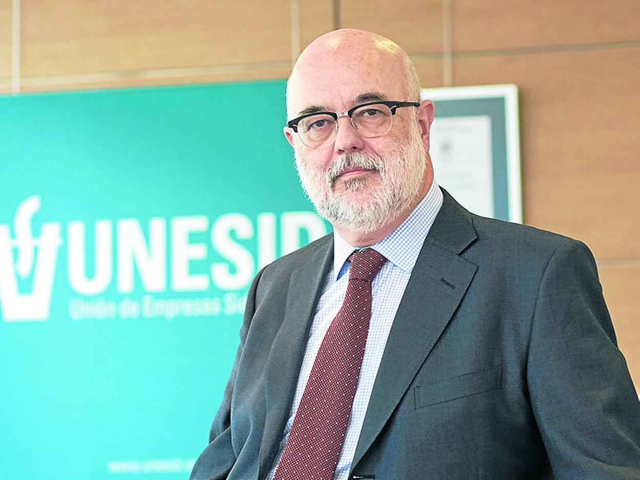 Andrés Barceló, director general de la patronal siderúrgica, Unesid. 