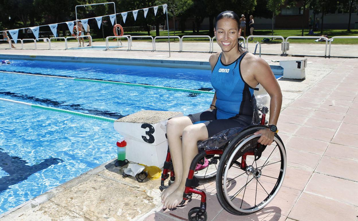 La ganadora del Premio Princesa de los Deportes, Teresa Perales. 