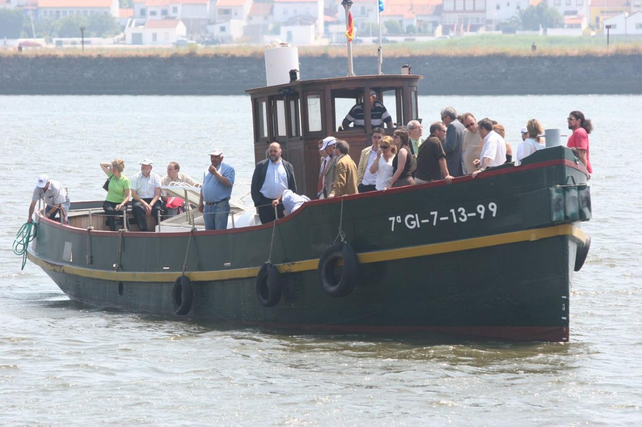 El 'Vaporín', tras su restauración, en 2005. 