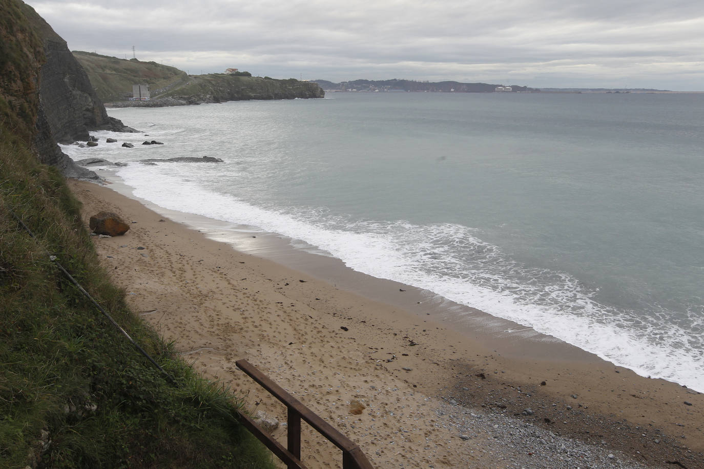 Playa de Peñarrubia, Gijón